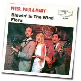 Blowing In The Wind Chords by Peter, Paul And Mary