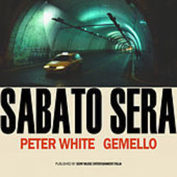 Peter White chords for Sabato sera