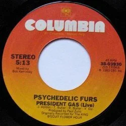 President Gas Chords by The Psychedelic Furs