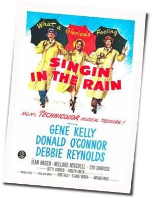 Singing In The Rain Chords by Debbie Reynolds