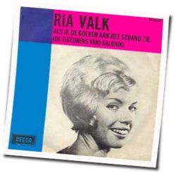 Als Ik De Golven Aan Het Strand Zie Chords by Ria Valk