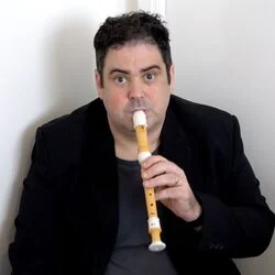 Recorder In The Corner Tab by Richard Lindsay