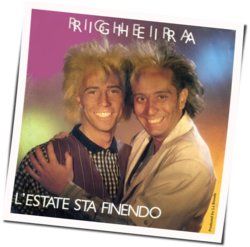 Lestate Sta Finendo Chords by Righeira