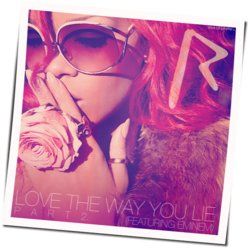 Love The Way You Lie Part 2  Chords by Rihanna