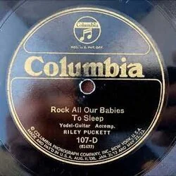Rock All Our Babies To Sleep Chords by Riley Puckett