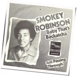 Baby That's Backatcha Chords by Smokey Robinson