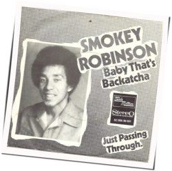 Baby That's Backatcha Chords by Smokey Robinson