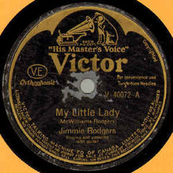 My Little Lady by Jimmie Rodgers