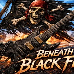 Beneath A Black Flag Chords by Rowdy Bunch
