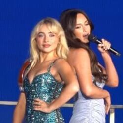 Sabrina Carpenter chords for These boots are made for walkin live