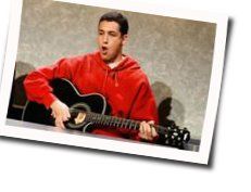 Christmas Song Chords by Adam Sandler
