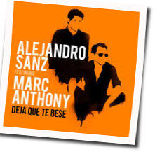 Alejandro Sanz chords for Deja que te bese