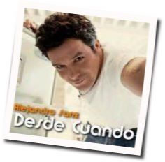 Alejandro Sanz chords for Desde cuando