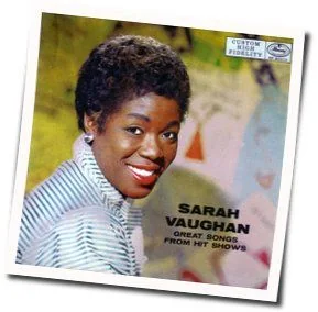 Dancing In The Dark Chords by Sarah Vaughan