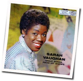 Dancing In The Dark Chords by Sarah Vaughan