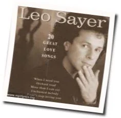 More Than I Can Say Chords by Leo Sayer