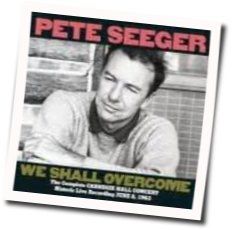 We Shall Overcome Chords by Pete Seeger