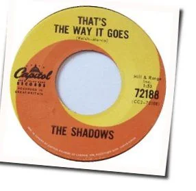 That's The Way It Goes Chords by The Shadows