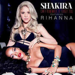 Can't Remember To Forget You Bass tabs by Shakira
