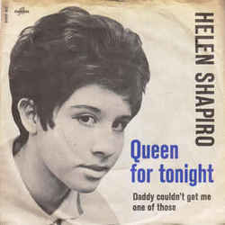 Queen For Tonight Chords by Helen Shapiro