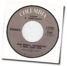 For Emily Tab by Simon & Garfunkel