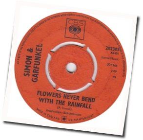 Flowers Never Bend With The Rainfall Bass Tab by Simon & Garfunkel