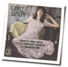 That's The Way Chords by Carly Simon