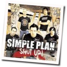 Simple Plan tabs for Shut up