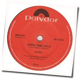 Good Time Gals Chords by Slade