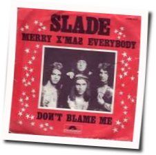 Merry Christmas Everybody  Chords by Slade