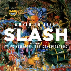 World On Fire Tab by Slash