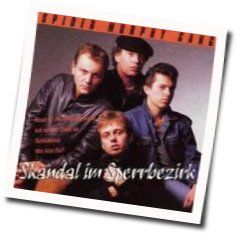 Skandal I'm Sperrbezirk Chords by Spider Murphy Gang