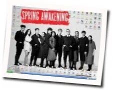 Don't Do Sadness Chords by Spring Awakening