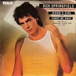 Jessies Girl Bass Tab by Rick Springfield