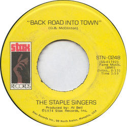 Back Road Into Town Chords by The Staple Singers