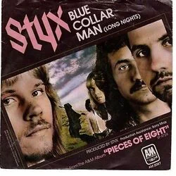 Blue Collar Man Bass Tab by Styx