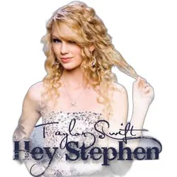 Hey Stephen Bass Tab by Taylor Swift