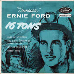 16 Tons Bass Tab by Tennessee Ernie Ford