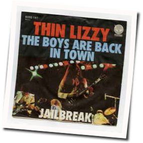 The Boys Are Back In Town Chords by Thin Lizzy