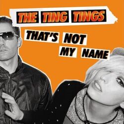 The Ting Tings bass tabs for Thats not my name
