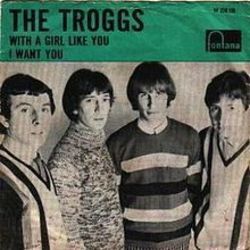 The Troggs bass tabs for With a girl like you