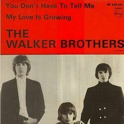 Baby You Don't Have To Tell Me Chords by The Walker Brothers