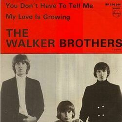 Baby You Don't Have To Tell Me by The Walker Brothers