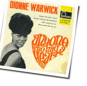 I Can't See Anything But You Chords by Dionne Warwick