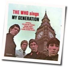 My Generation Chords by The Who