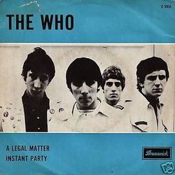 The Who chords for A legal matter