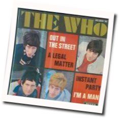 The Who tabs for Out in the street