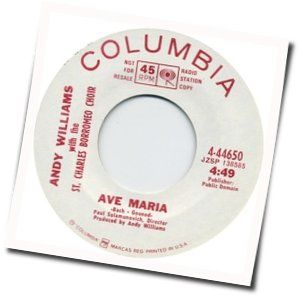 Ave Maria Bass Tab by Andy Williams