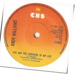 You Are The Sunshine Of My Life Chords by Andy Williams