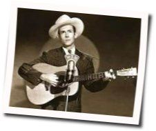 Half As Much Chords by Hank Williams
